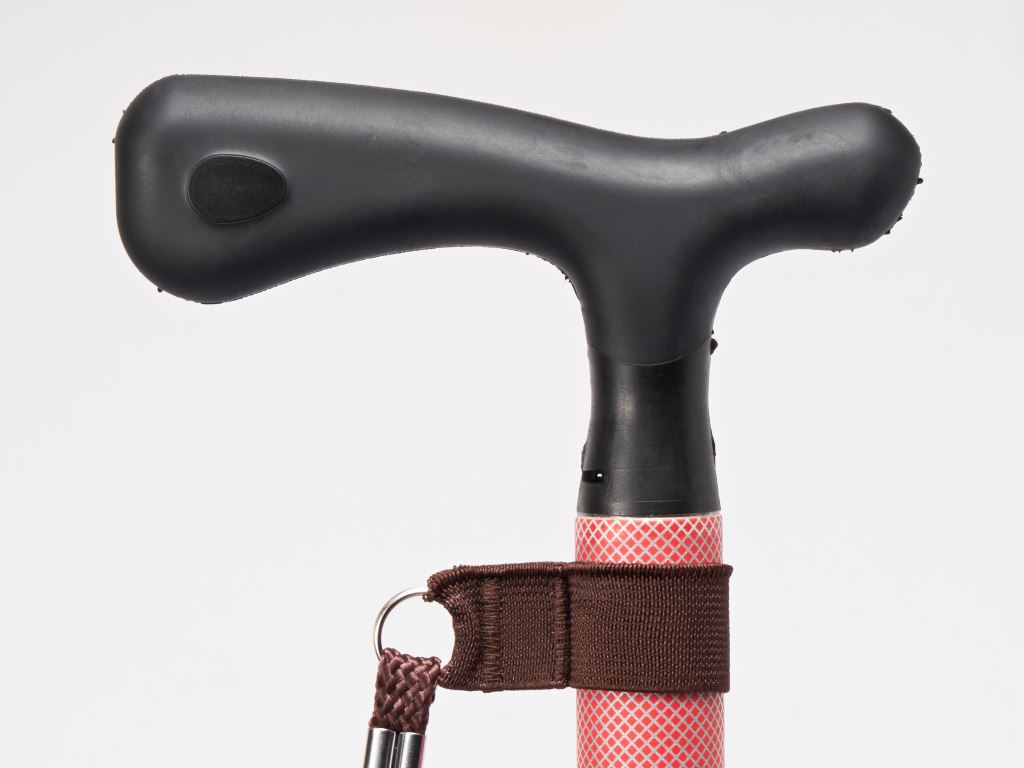 The soft and slip-resistant handle gives users a secure, comfortable, and convenient walking experience