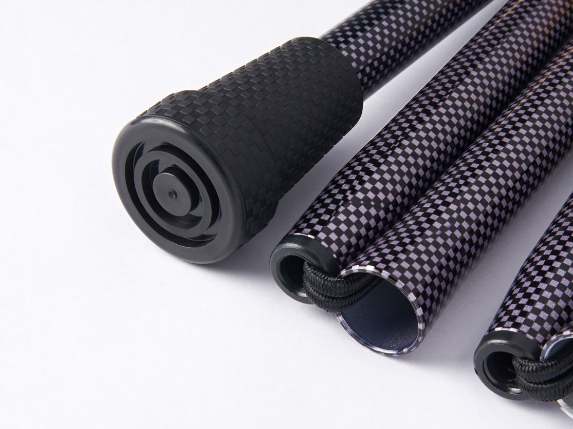 Elegant textured slip-resistant rubber tip for extra safety