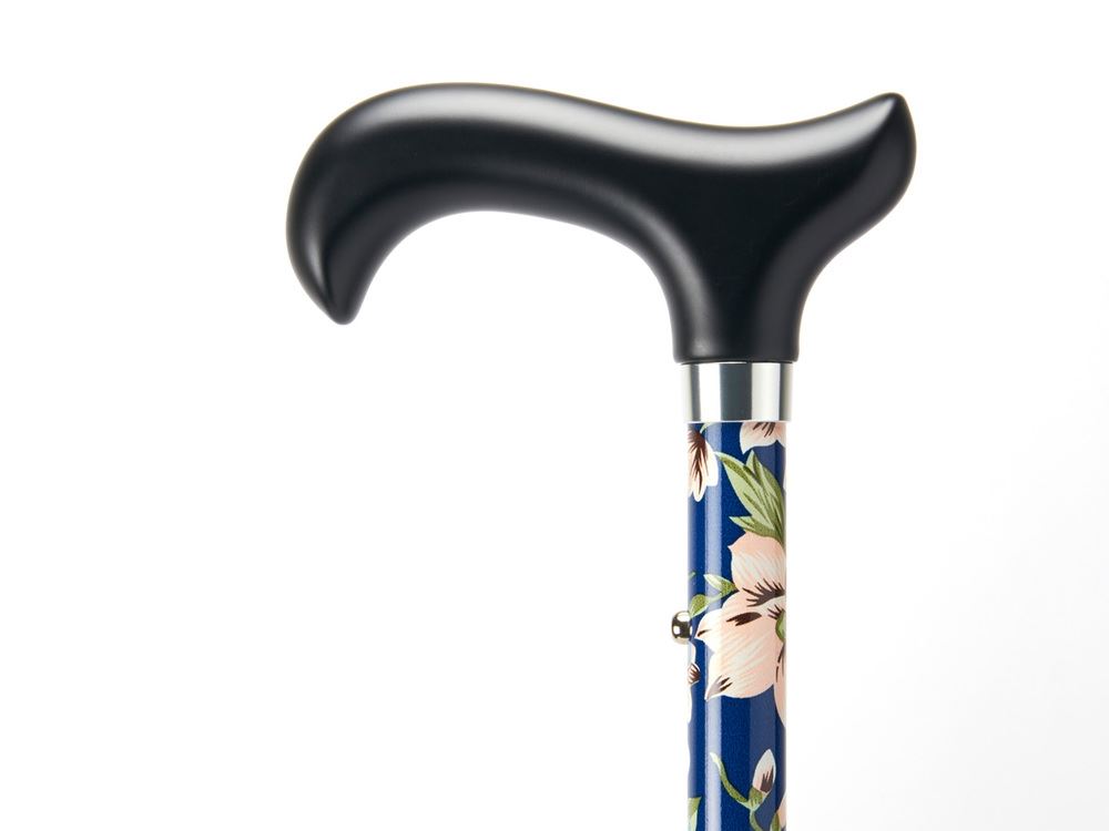 杜鵑藍手杖-進口加拿大楓木握把